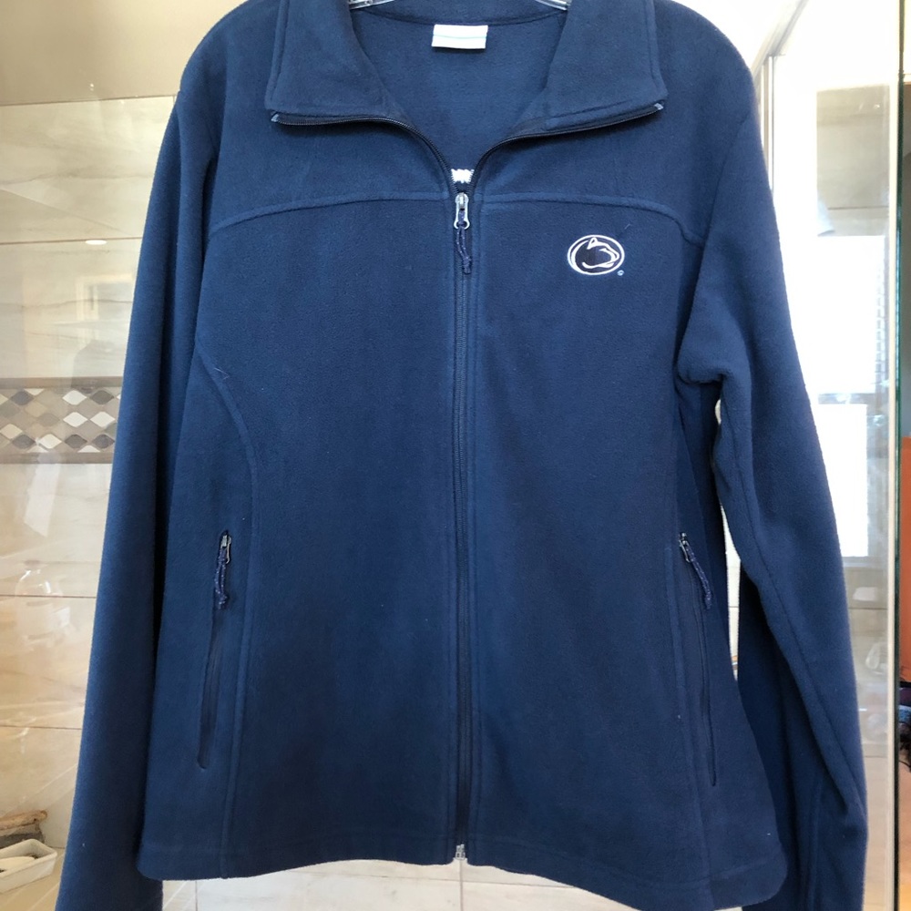 PennState Fleece Jacket  Columbia Brand Very Nice